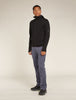 Mens Merino 360 Realfleece™ Elemental Long Sleeve Zip Hoodie Black 0A571U