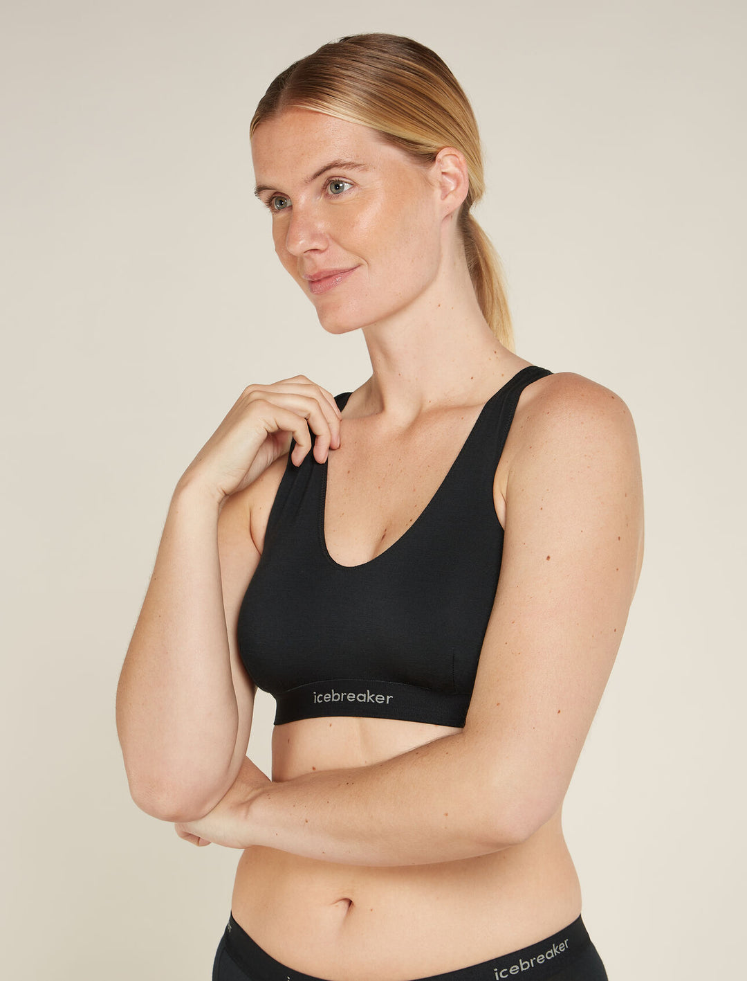 Womens Merino Blend 125 Cool-Lite™ Sprite Racerback Bra