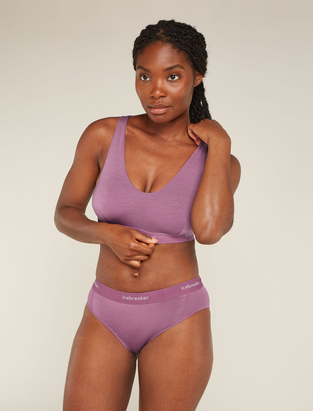 Womens Merino Blend 125 Cool-Lite™ Sprite Racerback Bra