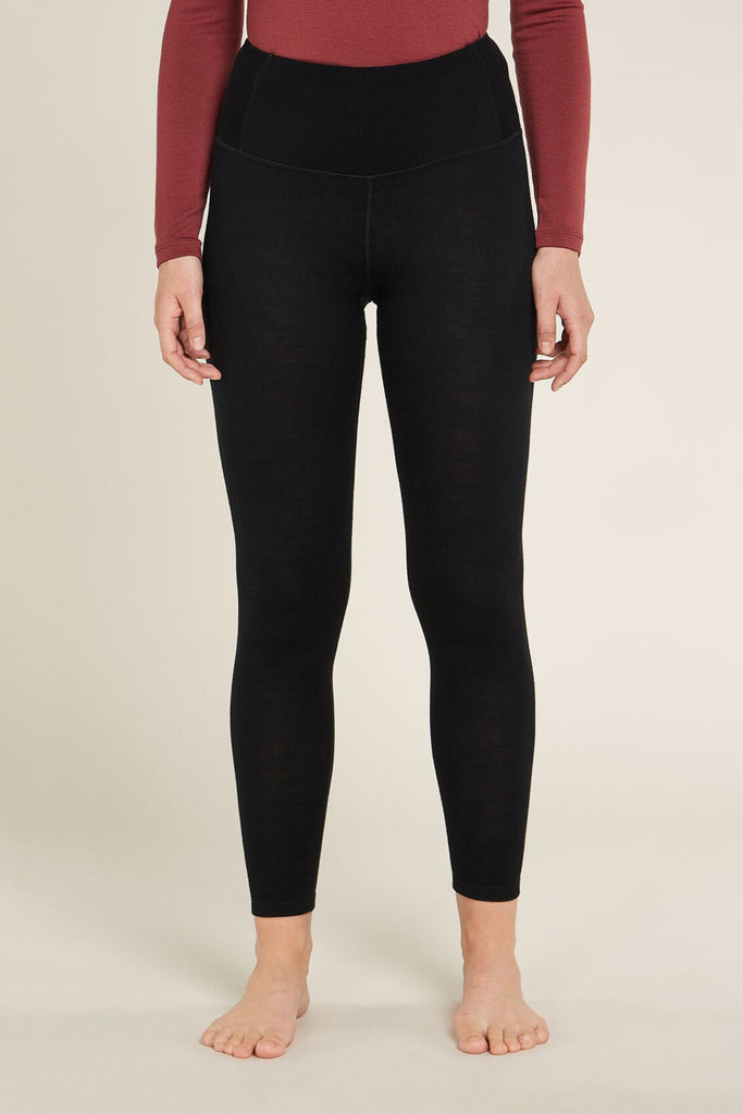 Womens Merino 260 Tech High Rise Thermal Leggings Black 0A5726
