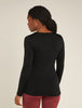 Womens Merino 260 Tech Long Sleeve Scoop Thermal Top Black 0A5727