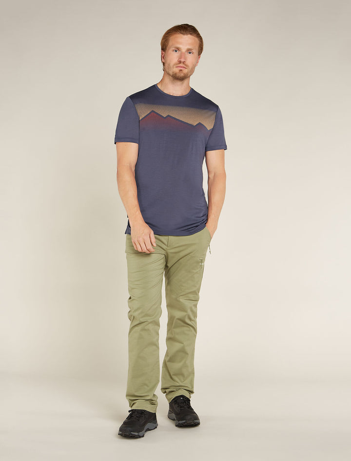 Mens Merino Blend 125 Cool-Lite™ Sphere SS T-Shirt Radiant Peak