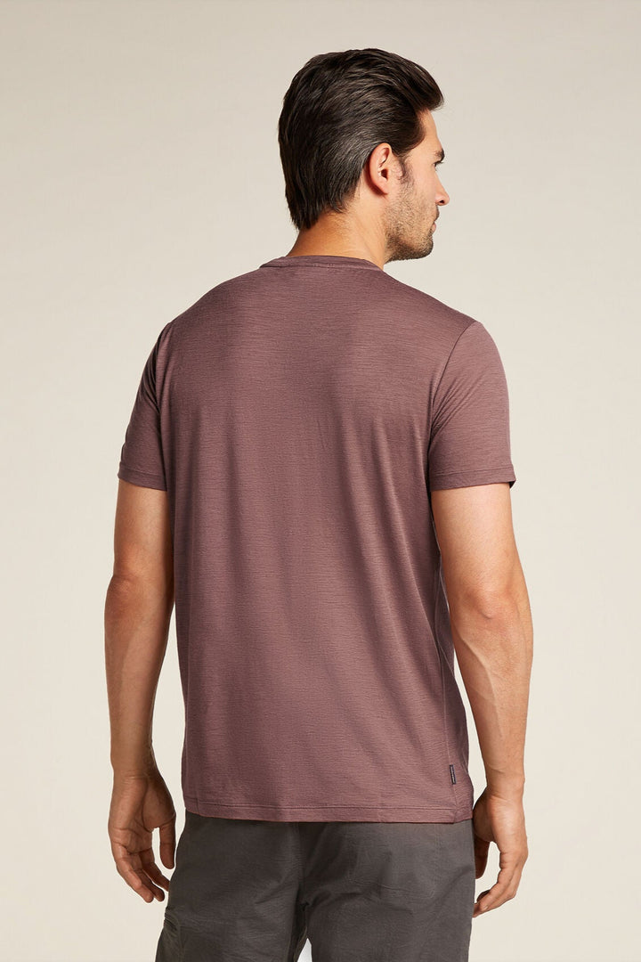 Mens Merino 150 Tech Lite Short Sleeve T-Shirt Polar Paddle Carob 0A572X