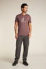 Mens Merino 150 Tech Lite Short Sleeve T-Shirt Polar Paddle Carob 0A572X