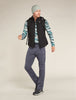 Mens Merino 200 Oasis LS Crewe Thermal Top POW AOP Snow 0A5733