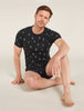 Mens Merino 150 Anatomica Boxers Snow Day Black 0A5734
