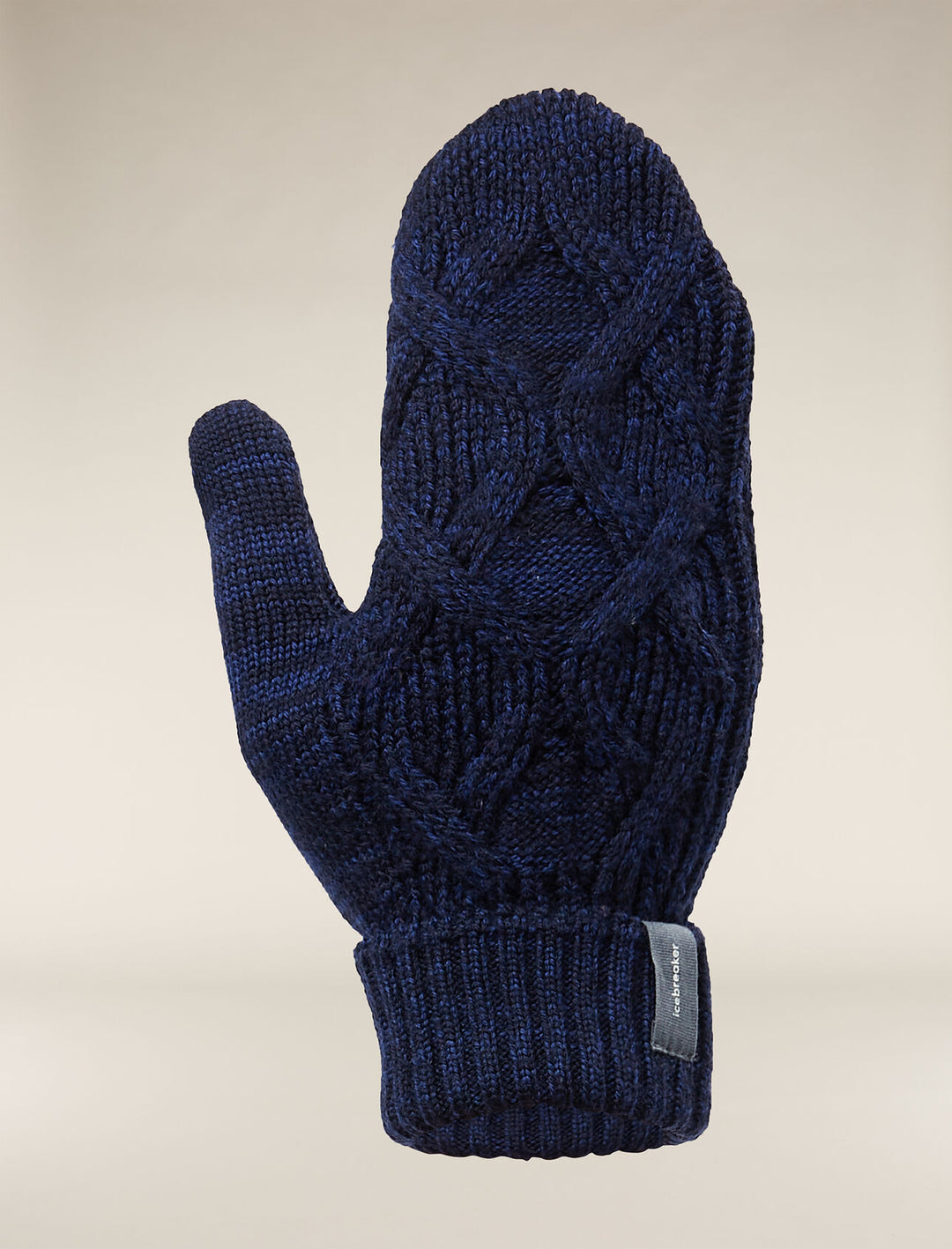 Unisex Merino Cable Knit Mittens