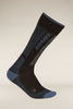 Womens Merino Ski+ Light Over The Calf Socks Black/Dawn 0A573L