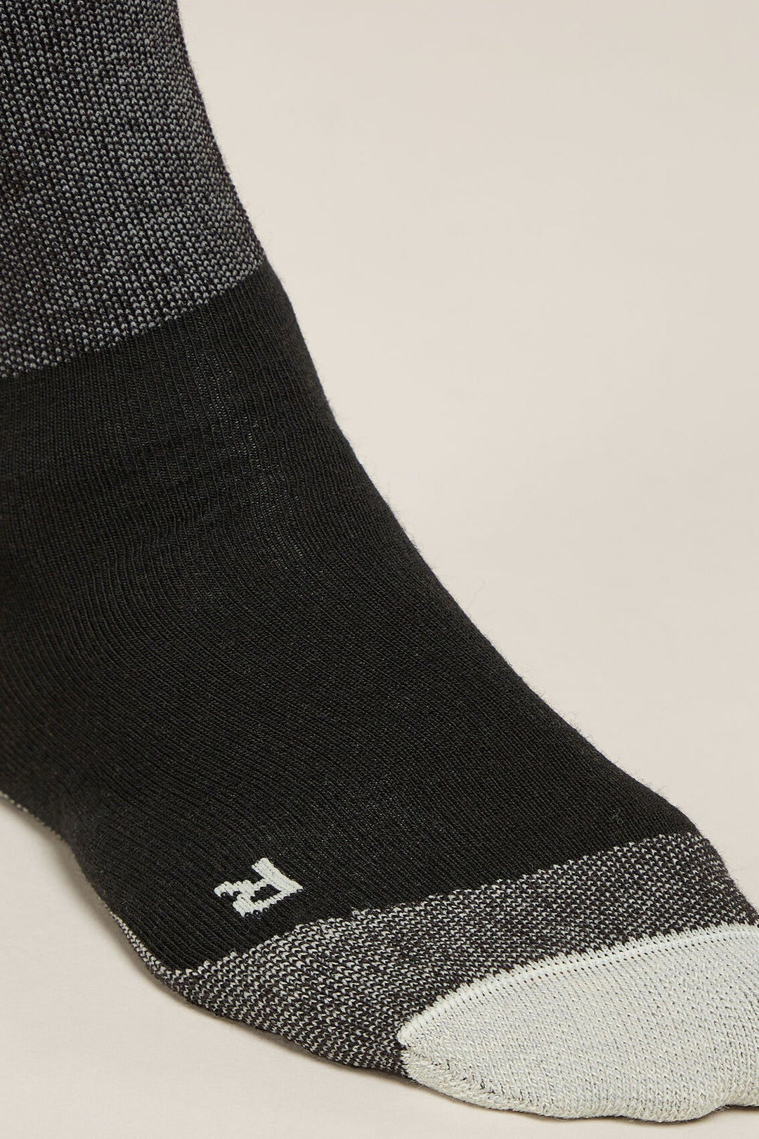 Mens Merino Ski+ Light Over The Calf Socks Black Ether 0A573N