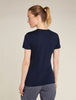 Womens Merino 150 Tech Lite SS T Southern Constellation Midnight Navy 0A5746