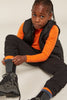 Kids' Merino Ski+ Medium Over The Calf Socks Black/Dawn 0A574F