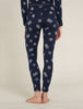 Womens Merino 260 Vertex Thermal Leggings Falling Flakes Midnight Navy 0A574H