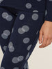 Womens Merino 260 Vertex Thermal Leggings Falling Flakes Midnight Navy 0A574H
