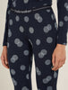 Womens Merino 260 Vertex Thermal Leggings Falling Flakes Midnight Navy 0A574H