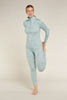 Womens  Merino 260 Vortex 1/2 Zip Frozen Forms Moss 0A574Q