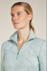 Womens  Merino 260 Vortex 1/2 Zip Frozen Forms Moss 0A574Q