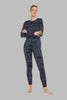 Womens Merino 200 Oasis Thermal Leggings Cloud Dye Graphite Black 0A574T