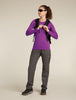 Womens Merino 200 Oasis Long Sleeve Crewe  Mountain Pulse Passion 0A574V