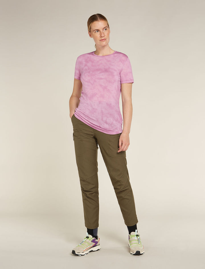 Womens Merino Blend 125 Cool-Lite™ Sphere SS T-Shirt Cloud Dye