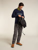 Mens Merino 200 Oasis Long Sleeve Crewe Midnight Navy 0A5761
