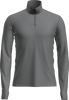 Mens 200 Merino Fine Ace Long Sleeve Half Zip Jet Heather 0A5767