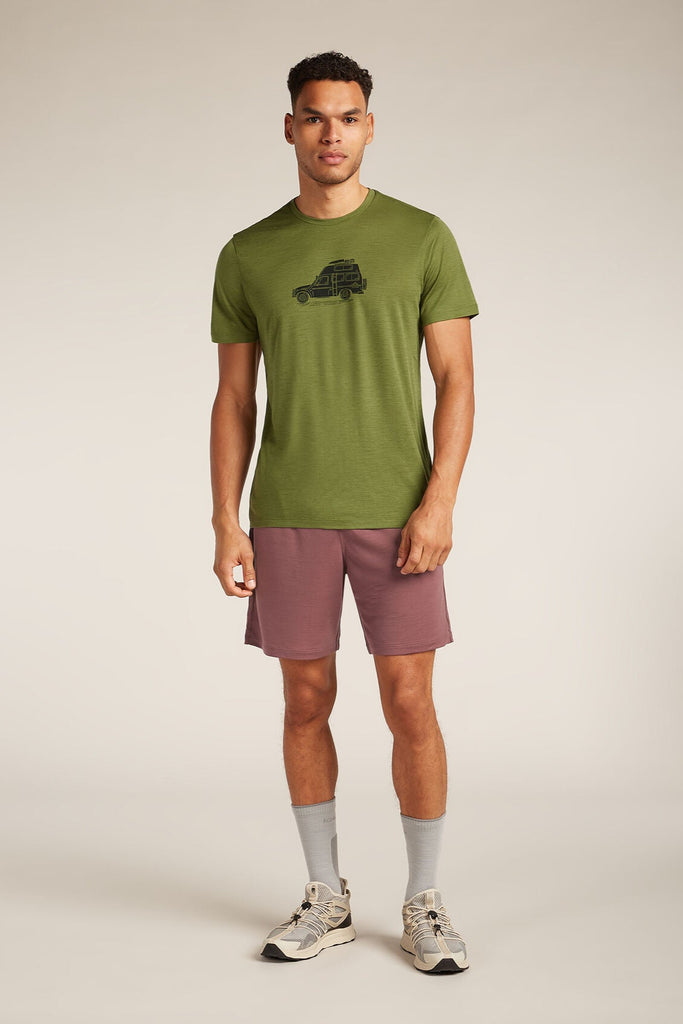 Mens Merino 150 Tech Lite S S T-Shirt Cosy Camper Sphagnum A576E