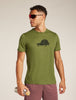 Mens Merino 150 Tech Lite S S T-Shirt Cosy Camper Sphagnum A576E