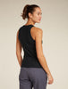 Womens Merino Blend Rib Lotus Tank Black 0A5779