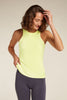 Womens Merino Blend Rib Lotus Tank Citrine 0A5779
