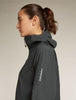 Womens Shell+™ Cotton Elevation Windbreaker Jacket Obsidian  0A577R