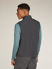 Mens Shell +™ Cotton Elevation Windbreaker Vest Obsidian 0A577S