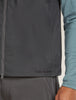 Mens Shell +™ Cotton Elevation Windbreaker Vest Obsidian 0A577S