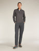 Womens 260 Waffle Knit Wander LLS  1/2Zip Top Obsidian  0A577V