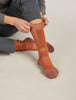 Womens Merino Hike+ Medium Crew Socks Dusty Clay/Carob 0A578I