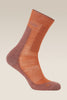 Womens Merino Hike+ Medium Crew Socks Dusty Clay/Carob 0A578I