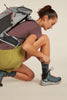 Womens Merino Hike+ Light Crew Socks Obsisian/Black  0A578K