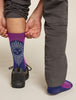 Mens Merino Hike+ Light Crew Socks IB Solar Passion/Royal Navy 0A578U