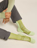 Mens Merino Hike+ Light Crew Socks IB Solar Olive/Ashen  0A578U