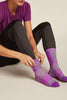 Womens Merino Blend Run+ Ultralight Crew Socks Fusion Dye Passion/SD 0A578X