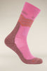 Womens Merino Hike+ Medium Crew Socks Across the Peaks Pop/Carob  0A578Y