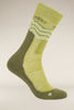 Womens Merino Hike+ Medium Crew Socks Across the Peaks Olive/Loden 0A578Y