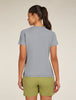 Womens Merino 200 Waffle Elevation Short Sleeve T-Shirt-Alloy 0A5792