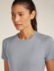 Womens Merino 200 Waffle Elevation Short Sleeve T-Shirt-Alloy 0A5792
