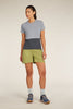 Womens Merino 200 Waffle Elevation Short Sleeve T-Shirt-Alloy 0A5792