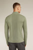 Mens Merino Anniversary Original Long Sleeve Half Zip Lichen  0A579D