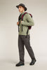 Mens Merino Anniversary Original Long Sleeve Half Zip Lichen  0A579D