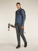 Womens Merino icebreaker Anniversary Original Long Sleeve Half Zip
