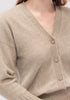 Womens Karo Cardi  Latte 100207