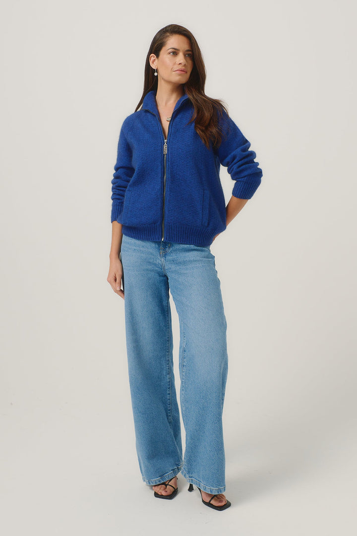 Womens Arianne Jacket Dusty Blue 100300