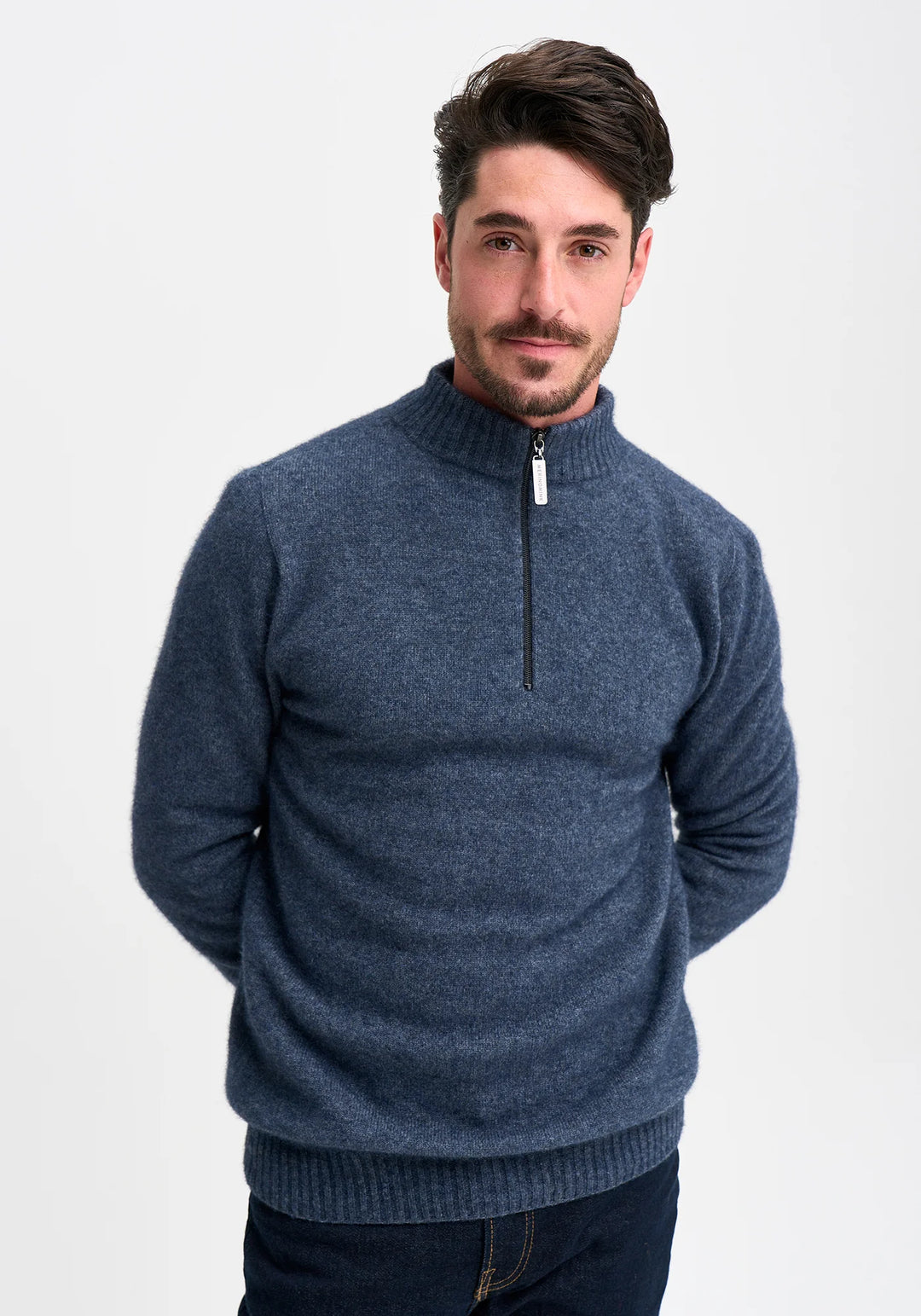 Mens Whittaker Half Zip River Zephyr 100309